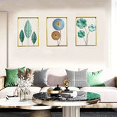 Colorful Metal Flower Wall Decor